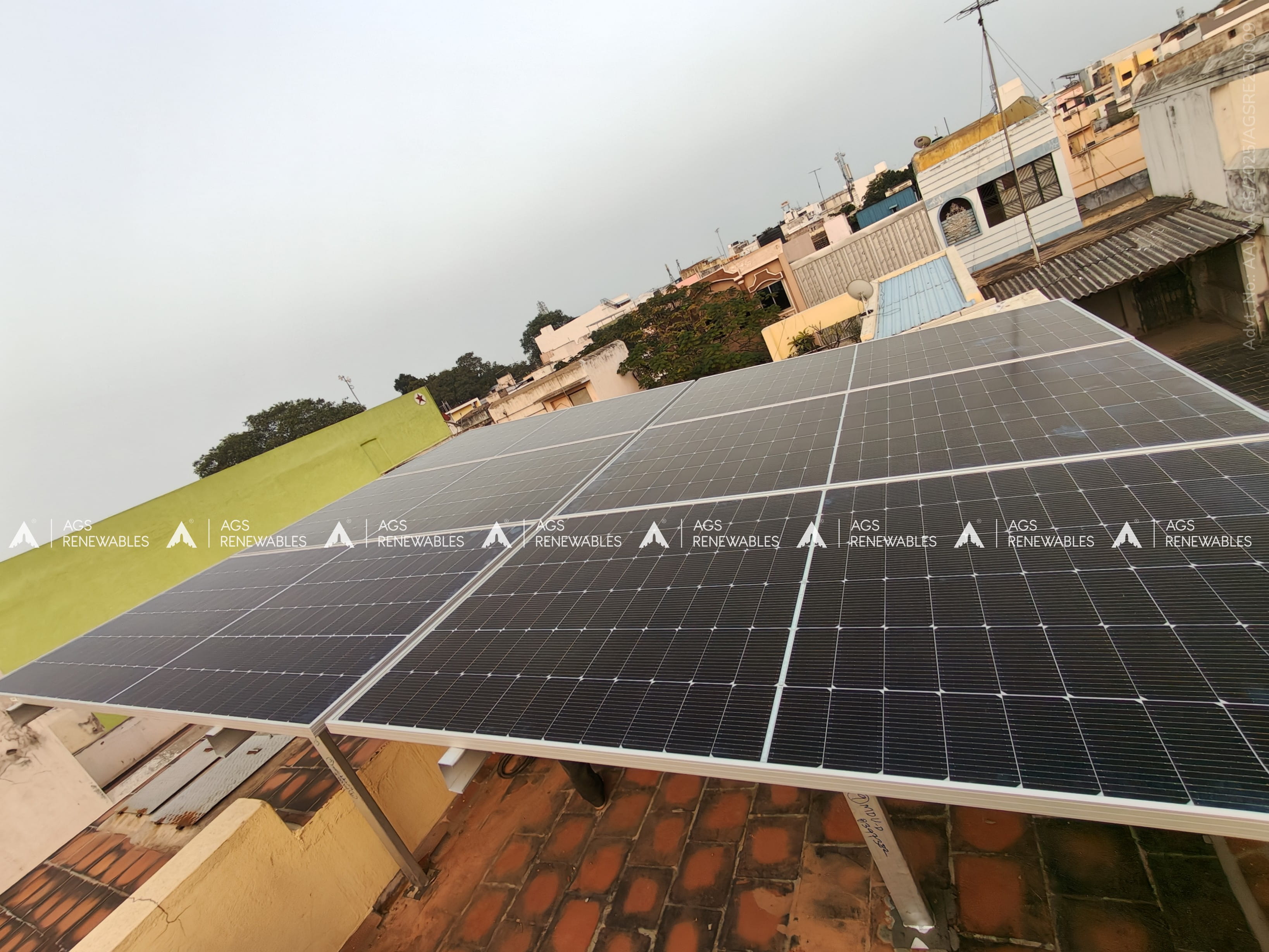 Rooftop solar installation in Madurai by AGS Renewables — best solar company in Madurai