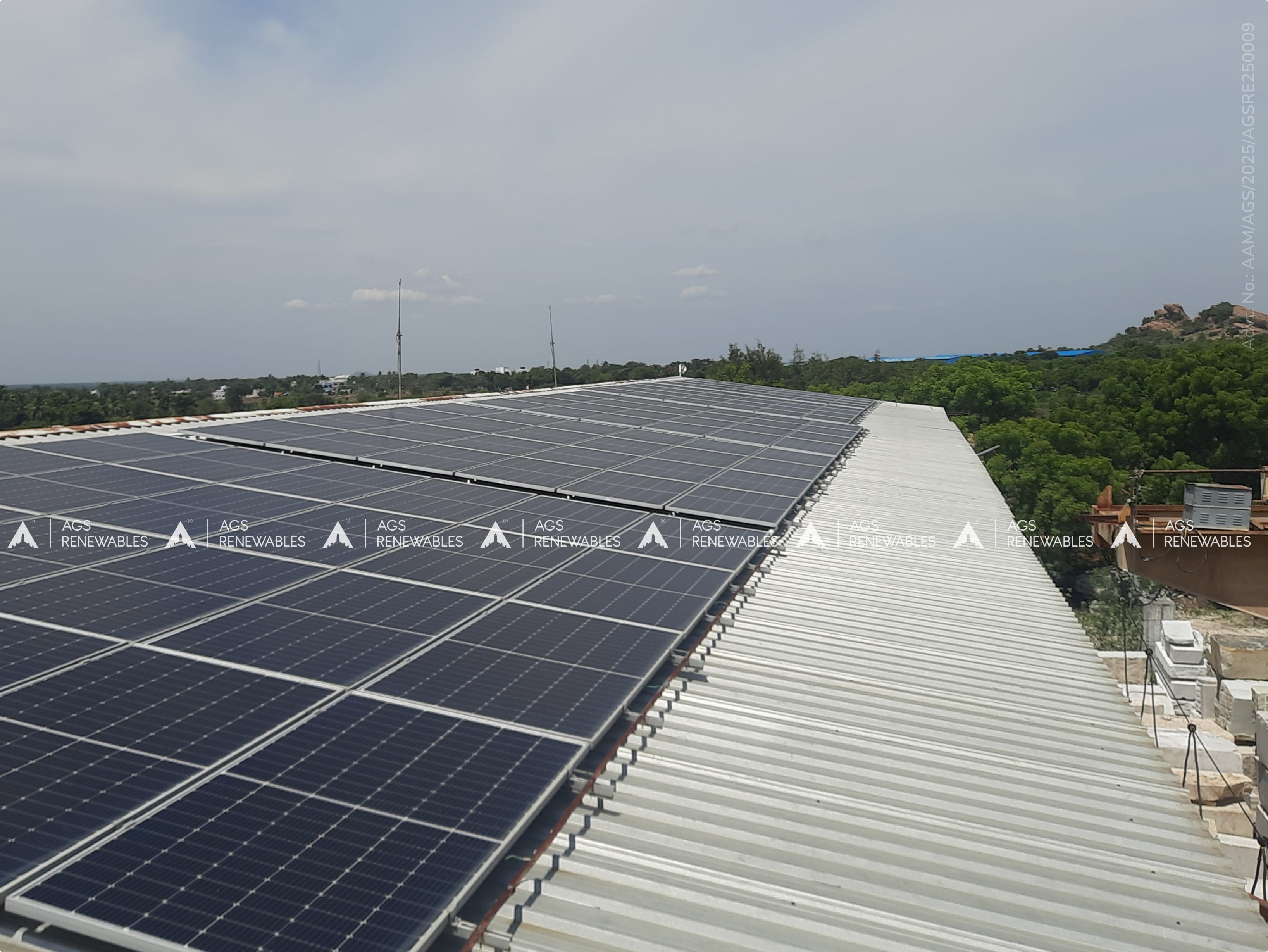 Commercial solar EPC installation in Madurai by AGS Renewables — solar EPC company in Madurai